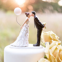 Bride & Groom Figurine Cake Toppers