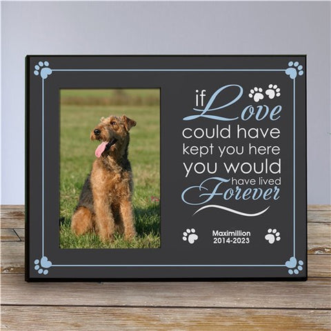 If Love Pet Remembrance Frame