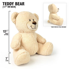 Personalized I Love You Teddy Bear- 3 sizes