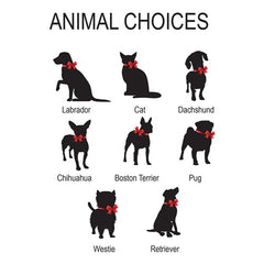 Personalized Pet Mistletoe Stocking