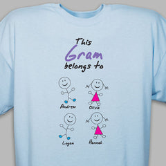 Stick Figure T-Shirt- more colors