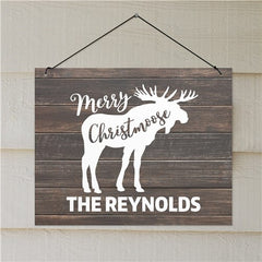 Personalized Christmas Sign