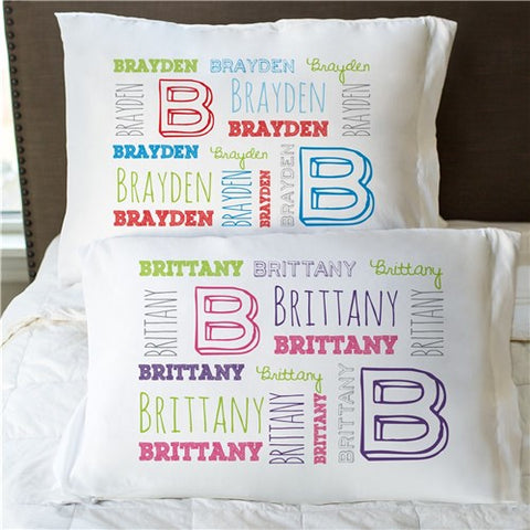 Personalized Name Pillowcase