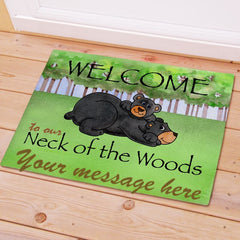 Bear Couple Doormat