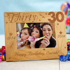 30th Birthday Frame