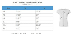 Stick Figure Fitted T-Shirt- 5 colors
