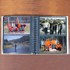 Hunting Memories Engraved Wood Photo Album