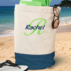 Embroidered Beach Duffel Bag- 5 colors