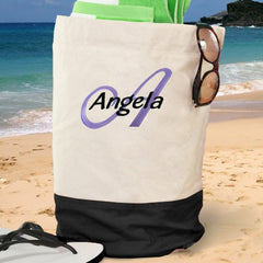 Embroidered Beach Duffel Bag- 5 colors