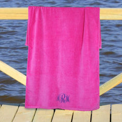 Embroidered Monogram Towel (5 colors)