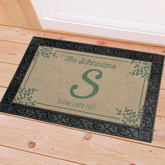 Family Name & Initial Doormat