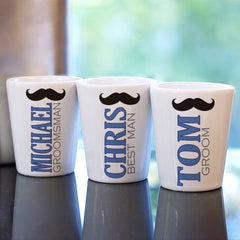 Mustache Shot Glass