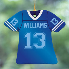 Football Jersey Personalized Ornament