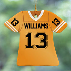 Football Jersey Personalized Ornament