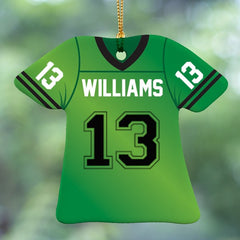 Football Jersey Personalized Ornament
