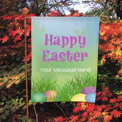 Happy Easter Personalized Garden Flag
