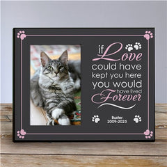 If Love Pet Remembrance Frame