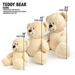 Personalized I Love You Teddy Bear- 3 sizes