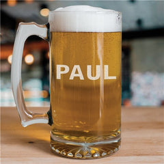 Personalized Beer Mug
