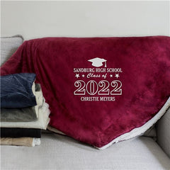 Personalized Class Of Sherpa Blanket