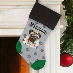 Personalized Dog Breed Stocking