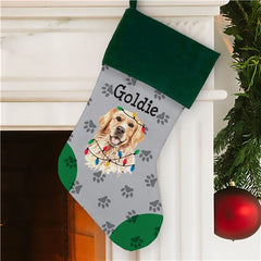 Personalized Dog Breed Stocking