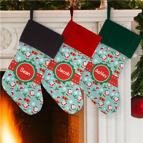 Personalized Santa Stocking