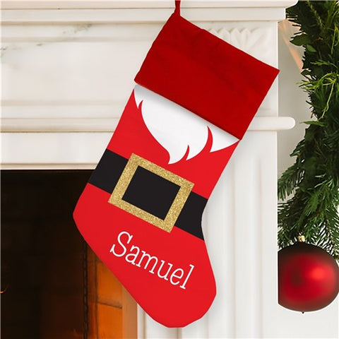 Personalized Santa Stocking