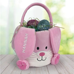 Embroidered Easter Bunny Basket