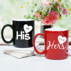 His or Hers Personalized Mug