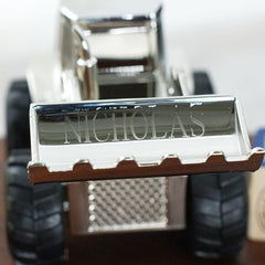 Engraved Tractor Bank