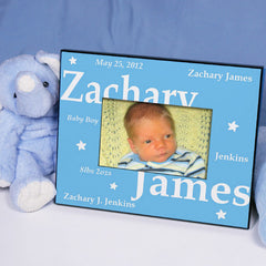 New Baby Boy Picture Frame