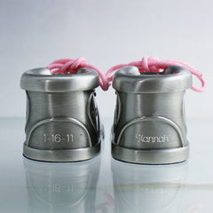Personalized Tooth & Curl Booties- Boy or Girl