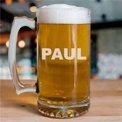 Personalized Beer Mug