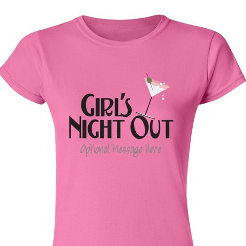 Girls Night Out Fitted T-Shirt- 5 colors