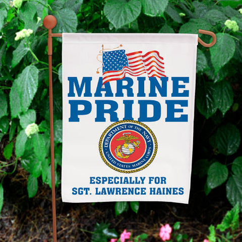 Custom Military Pride Garden Flag