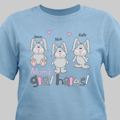 Gray Hares Personalized T-Shirt (more colors)