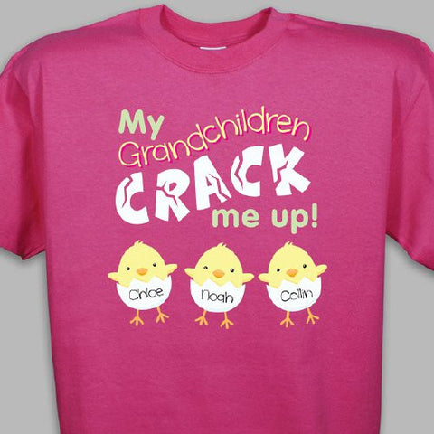 They Crack Me Up Personalized T-Shirt