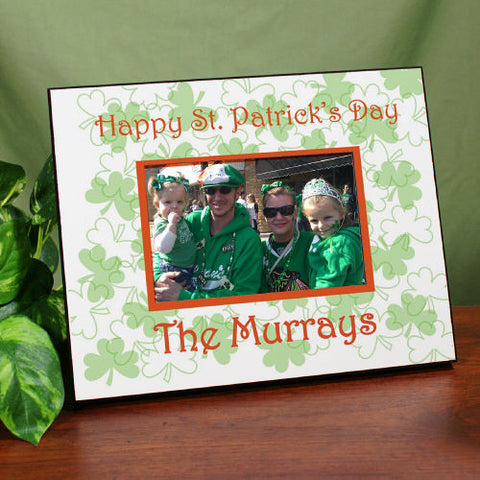 Happy St. Patrick's Day Personalized Frame