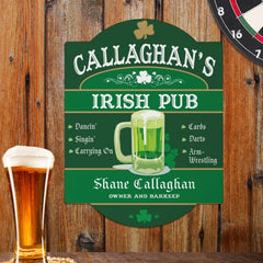 Personalized Irish Pub Sign