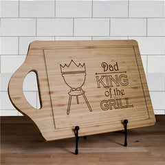 King of the Grill Carving Board with Juice Well