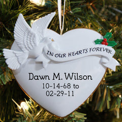 In Our Hearts Ornament