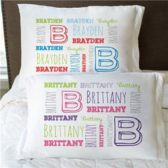 Personalized Name Pillowcase (boy or girl designs)