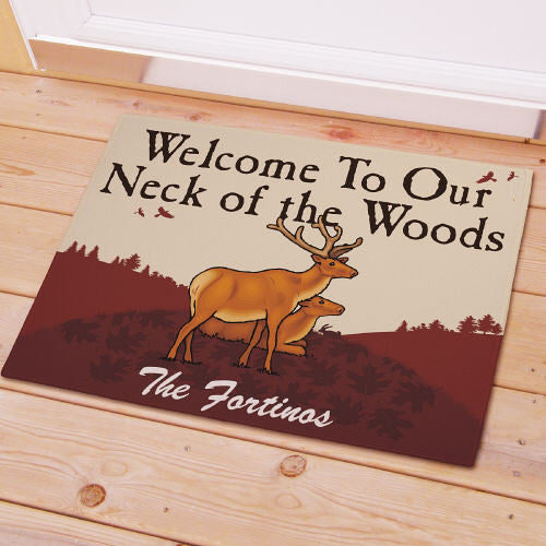 Our Neck of The Woods Welcome Mat
