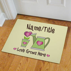 Love Grows Here Doormat