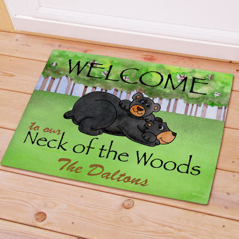 Bear Couple Doormat