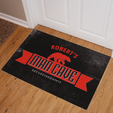 Bear Man Cave Doormat