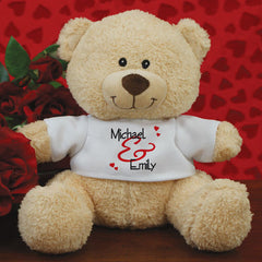 Couple's Personalized Teddy Bear- 3 sizes