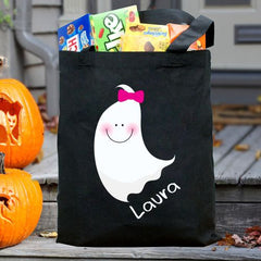 Halloween Ghost Personalized Treat Bag