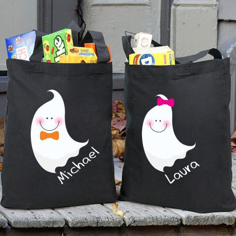 Halloween Ghost Personalized Treat Bag